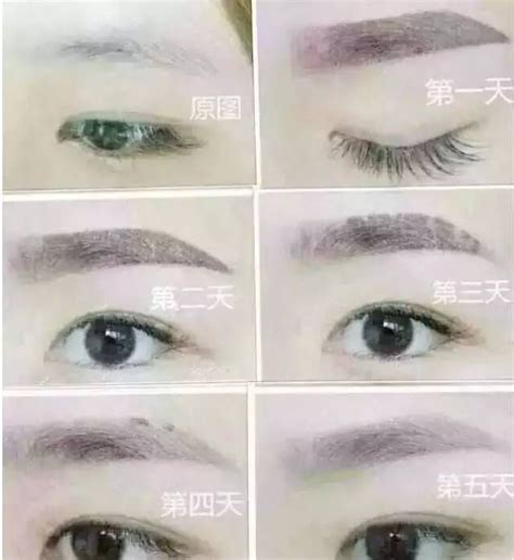 Microblading before after Asian Korean eyebrows | Microblading eyebrows ...