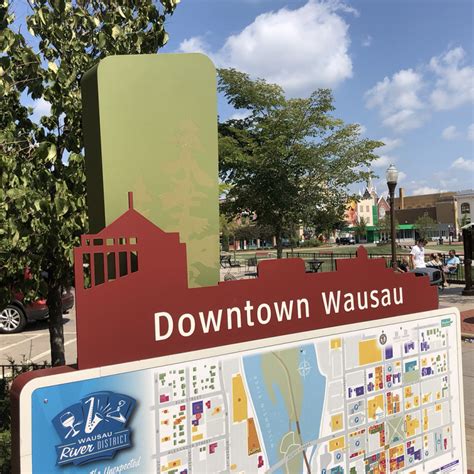 Downtown Wausau, WI Wayfinding