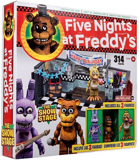 Mcfarlane Toys Five Nights At Freddys Show Stage Construction Set