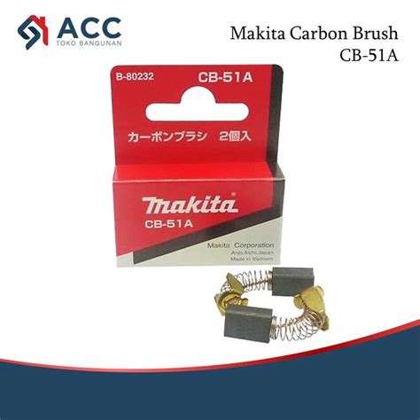 Jual Carbon Brush MAKITA CB 51 A Arang Spul Sepul Bostel Kul