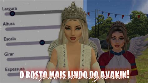 Como Fazer Um Rosto Feminino Bonito No Avakin Life Rosto Perfeito