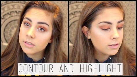 How I Contour And Highlight Contouring And Highlighting For Beginners Youtube