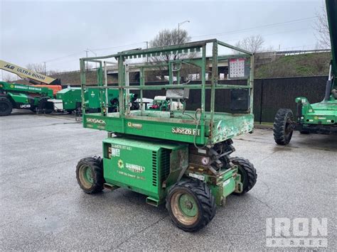 Skyjack Sj Rt Dual Fuel X Scissor Lift In Hobart Indiana