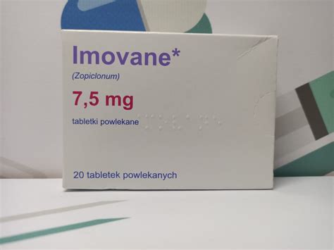 Imovane Имован 75mg 20 таблеток Sanofi Aventis ИНТЕРНЕТ АПТЕКА