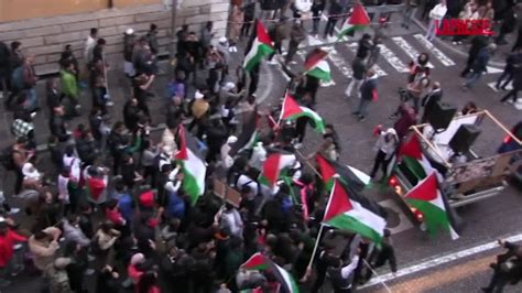 Udine Il Corteo Pro Palestina Prima Di Italia Israele