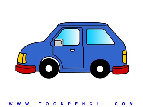 Animated Car Side View How to draw car side for kids - CARS WALLPAPER