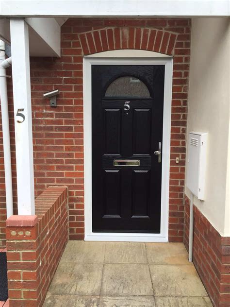 Black Composite Doors | Black Front Door - Buildmydoor