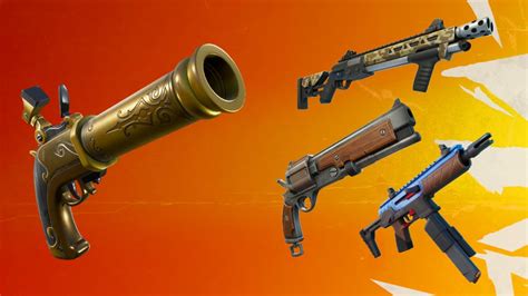 All New Vaulted And Unvaulted Weapons In Fortnite Reload Dexerto