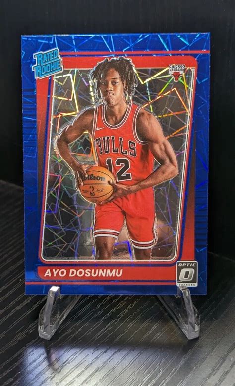 Optic Ayo Dosunmu Rated Rookie Blue Velocity Prizm Rc