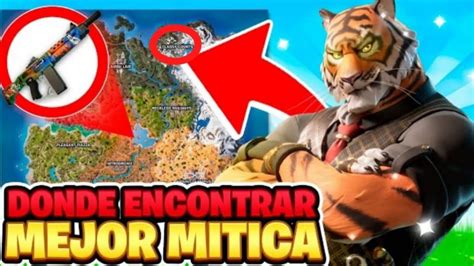 FORTNITE DÓNDE ENCONTAR LA ESCOPÉTA MÍTICA DE AUTOMÁTICA FRENESÍ