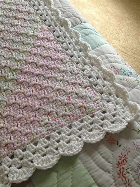 Corner Start Baby Blanket Free Pattern Crochet Baby Blankets