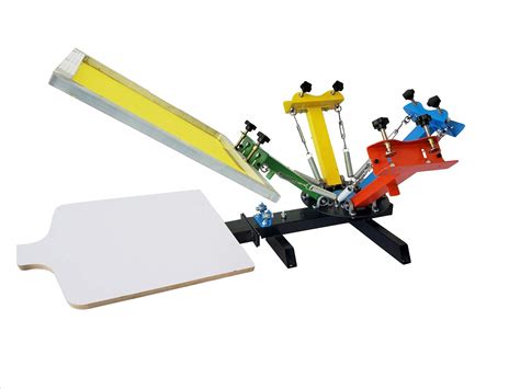 Buy Screen Printing Press 4 Color 1 Station Screen Printing Press ...