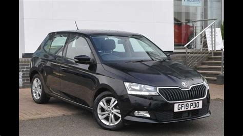 Skoda Fabia Se Hatchback 5 Dr 2019 10 Tsi Ss In Black Magic Pearl