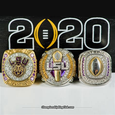 2019 Lsu Tigers National Championship Rings