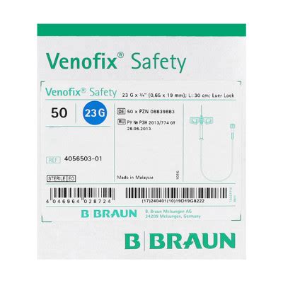 Venenpunktionsbesteck B Braun Venofix Safety Pzn