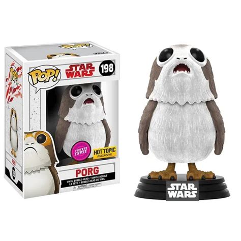 Verified Porg Open Mouth Flocked By Funko Pop Whatnot