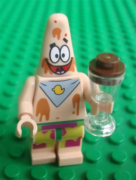 Lego Minifigure Spongebob Squarepants Patrick Bib Ice Cream Vendor 3816 Lot 1 £1711 Picclick Uk