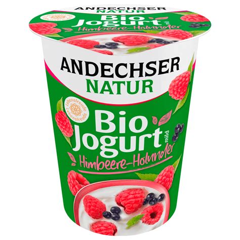 Andechser Natur Bio Jogurt Mild Himbeer Holunder G Bei Rewe Online