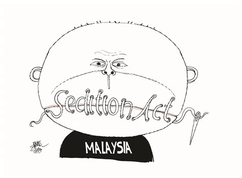 Sedition Act Political Cartoon Draconian Sedition Law The Times Of India The First Two