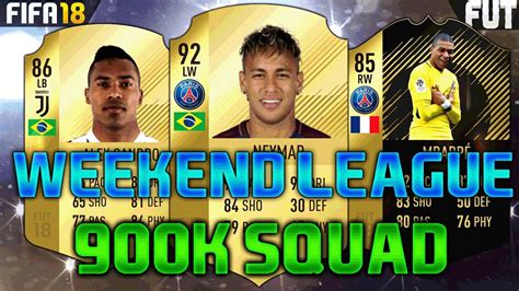 Fifa K K Squad Builder Feat Neymar Mbappe If Alex Sandro