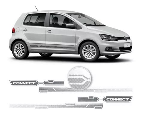 Pegatinas Fox Connect Graphite Con Tira Lateral Para Volkswagen Dx