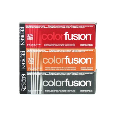 Redken Color Fusion Color Cream Natural Fashion Cr Copper Red By