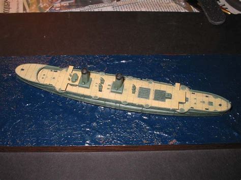 Building Kombrig's 1/700 Armored Cruiser Rurik