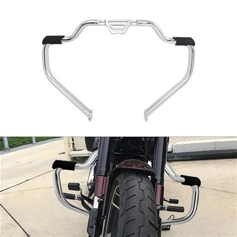 Buy Mustache Engine Guard Highway Crash Bar For Harley Softail