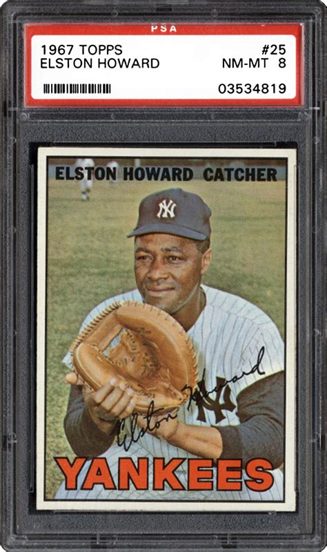 1967 Topps Elston Howard | PSA CardFacts™