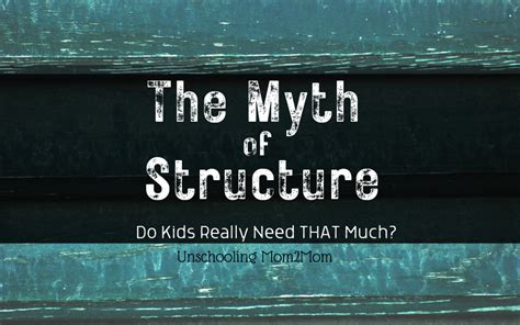 The Myth of Structure