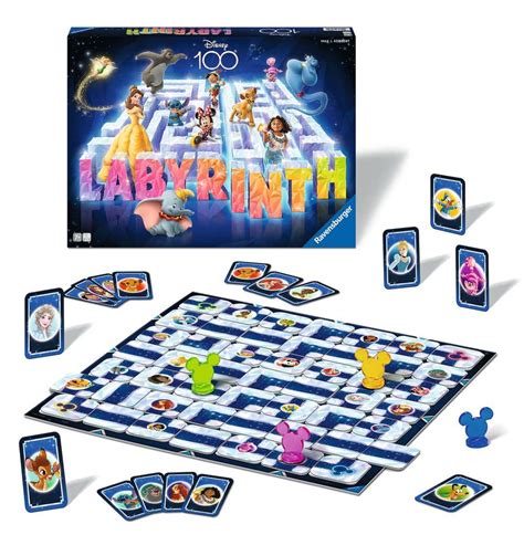 Disney Labyrinth 100th Anniversary Jeux de société pour la famille