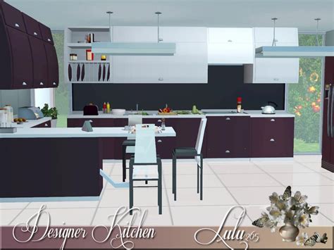 Lulu265s Designer Kitchen Kitchen Design Design Kitchen Ideas Sims 3