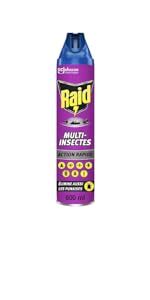 Raid aérosol multi insectes 400 ml Amazon fr Epicerie