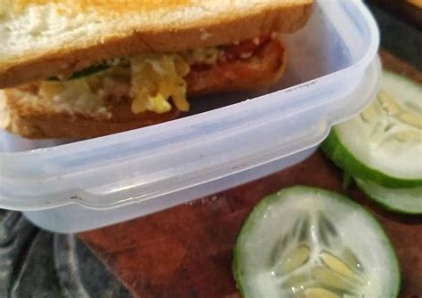 Resep Egg Sandwich Oleh Saluna Mahira Cookpad