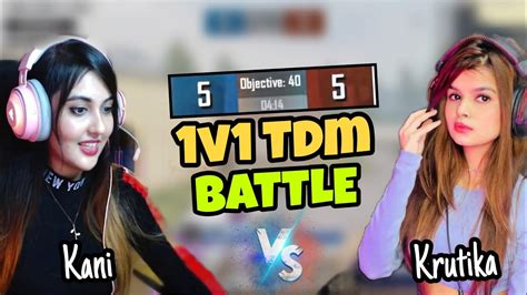 Kani Gaming Vs Krutika Plays V Tdm Battle Hydra Esports Youtube