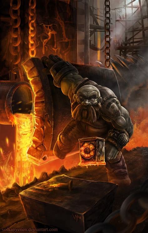 Dwarven Forge Portraits De Personnages Environnement Concept Art