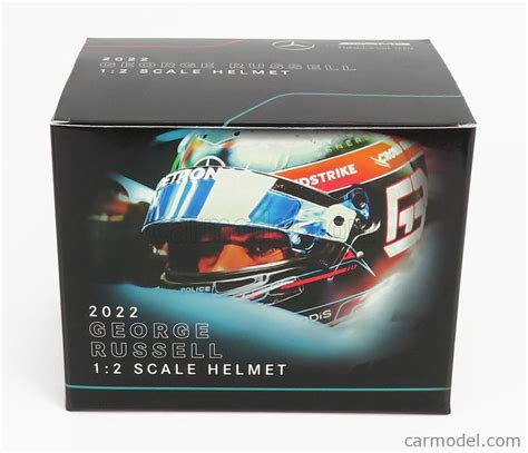 MINI HELMET 4100151 Scale 1 2 BELL HELMET F1 CASCO HELMET GEORGE