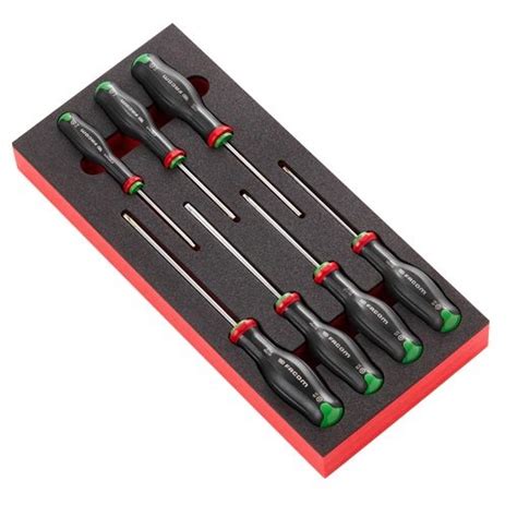 Facom MODM ATXR 7 Piece Protwist Tamperproof Torx Screwdriver Set In