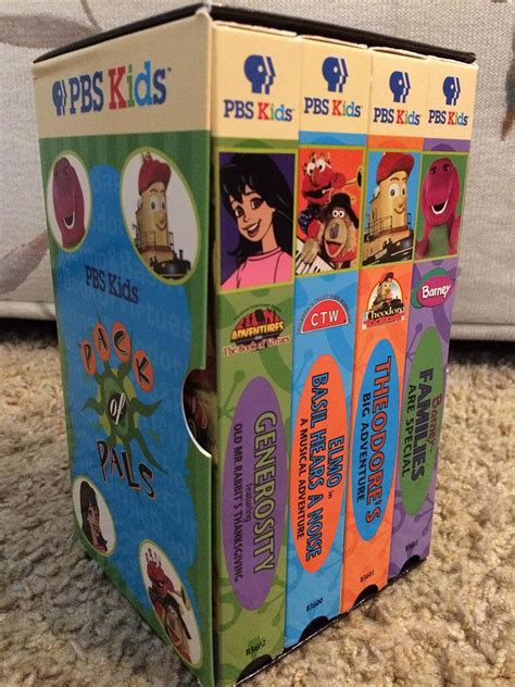 Pbs Kids T Set Collection Vhs Pbs Kids Pack Of Pals