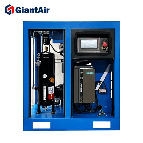 Industrial Oil Filled VFD Screw Air Compressor 50 HP 37 Kw China Air