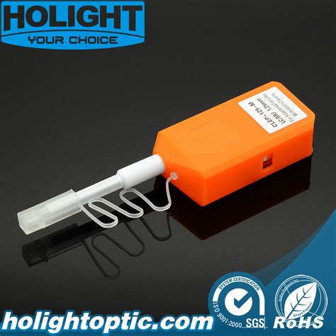 Mini One Click Fiber Optic Cleaner For Lc And Mu Connector China Fiber Optic Cleaning Tools