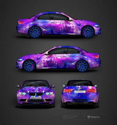 BMW M3 - Purple Dream design | WrapStyle