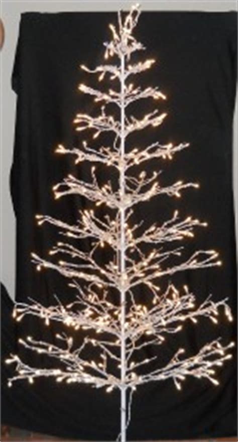 6Ft Christmas White Tree 350 Lights Sculpture Indoor Outdoor Yard ...