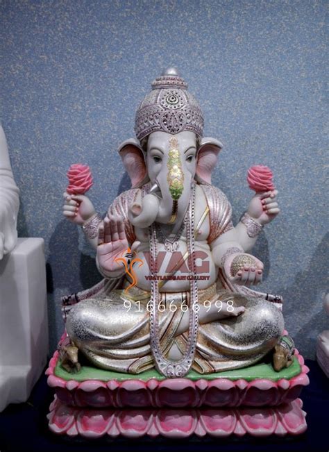 Multicolor Marble Ganesh Ji Statue 1 To 12 Foot At Rs 49000 In Jaipur