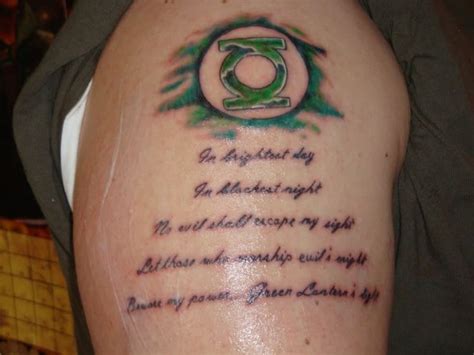 Pin By Nastassja Delaguerre On Boy Tattoos Green Lantern Tattoo