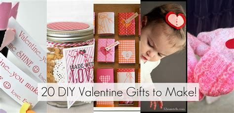 20 DIY Valentine Gifts to Make!