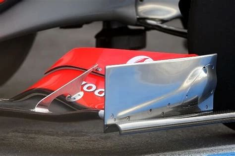 Formula One Testing Mclaren Front Wing Detail