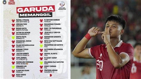 27 Pemain Timnas Indonesia Pilihan Shin Tae Yong Jelang Piala Asia U23