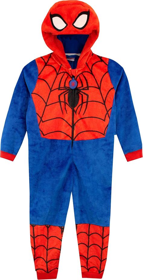 MARVEL Boys Spiderman Onesie: Amazon.co.uk: Clothing