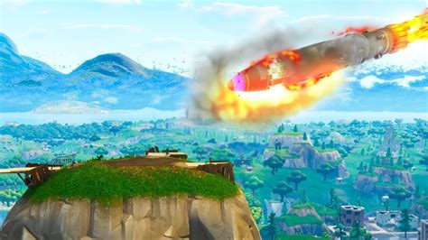 LANCEMENT de la FUSÉE sur FORTNITE Battle Royale YouTube